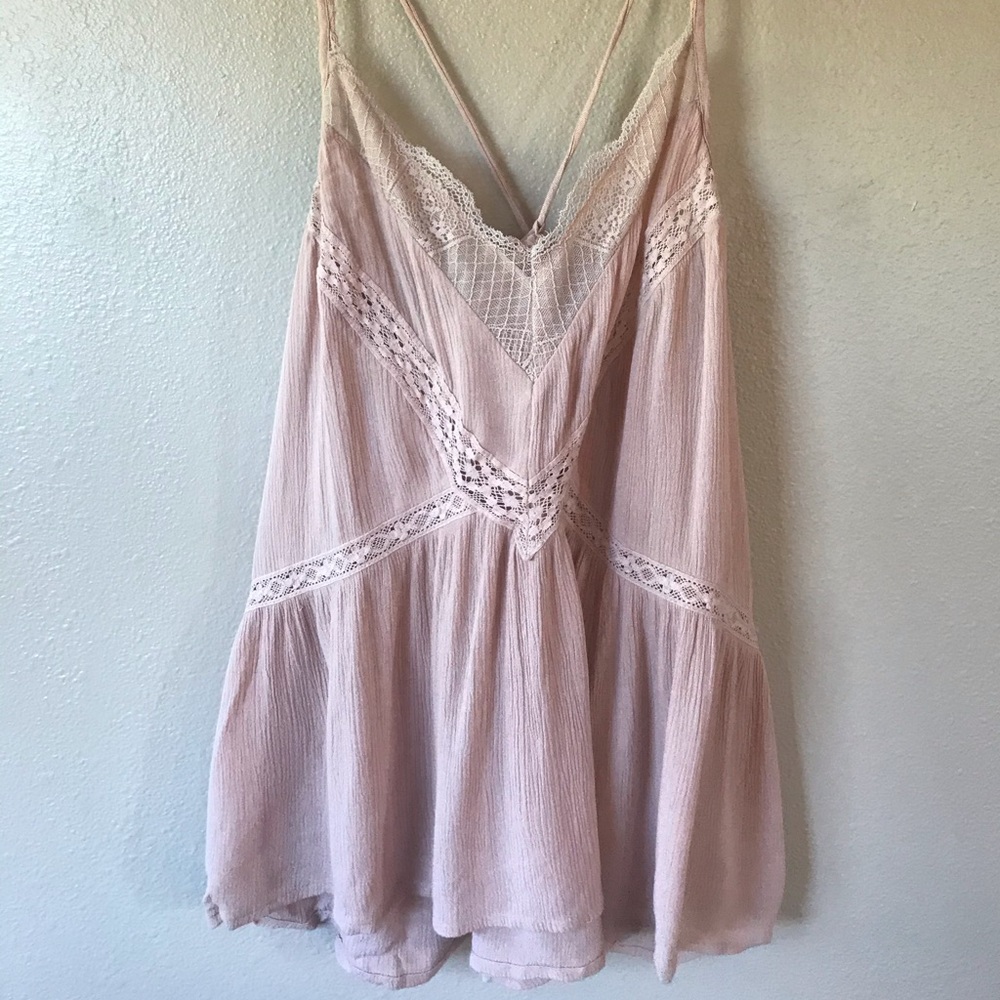 AEO Pink Tank Top